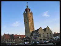 Beffroi de Bergues sur la Grande Place