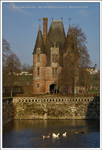 douves du chateau de Carrouges