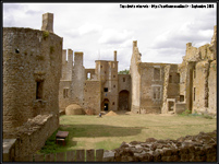 intérieur du château de Bois Thibault