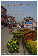 La ville de Yangshuo en fleur