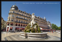 La fontaine des Trois Grâces - Montpellier