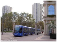 Tramway - Quartier d'Antigone - Montpellier