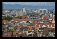 La Ville de Strasbourg au pied des Vosges