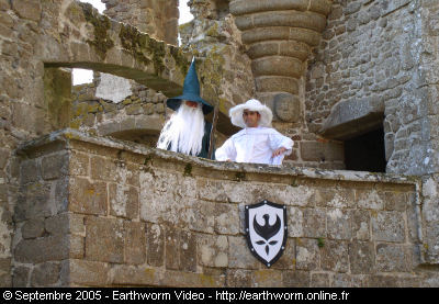 scene de tournage - chateau bois thibault
