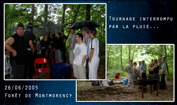 2nd jour de tournage en Forêt de Montmorency