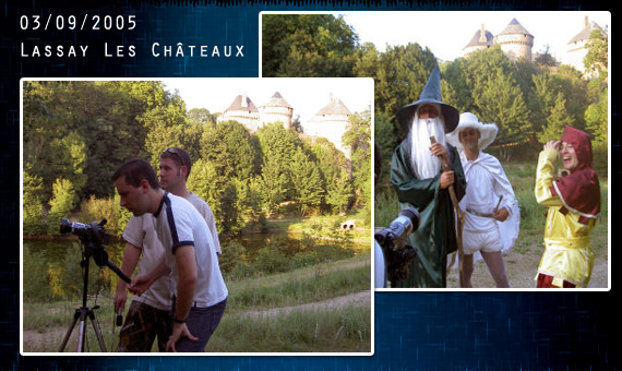 Jour de tournage - Lassay les Châteaux